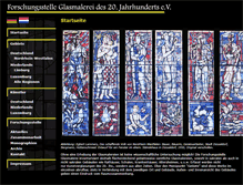Tablet Screenshot of glasmalerei-ev.de